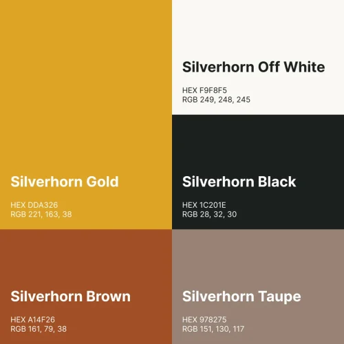 Silverhorn colors